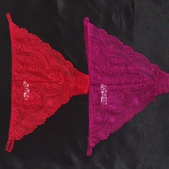Juicy Couture Lace Cheeky Panties Set Women Size Large New or Used Upon Request - Picture 6 of 6